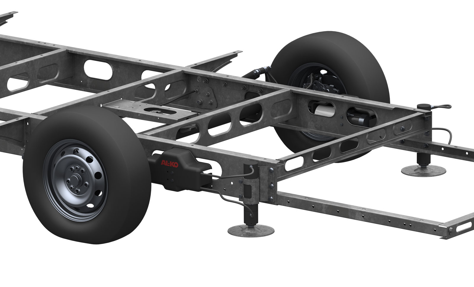The hydraulic steady legs for mobile homes ALKO